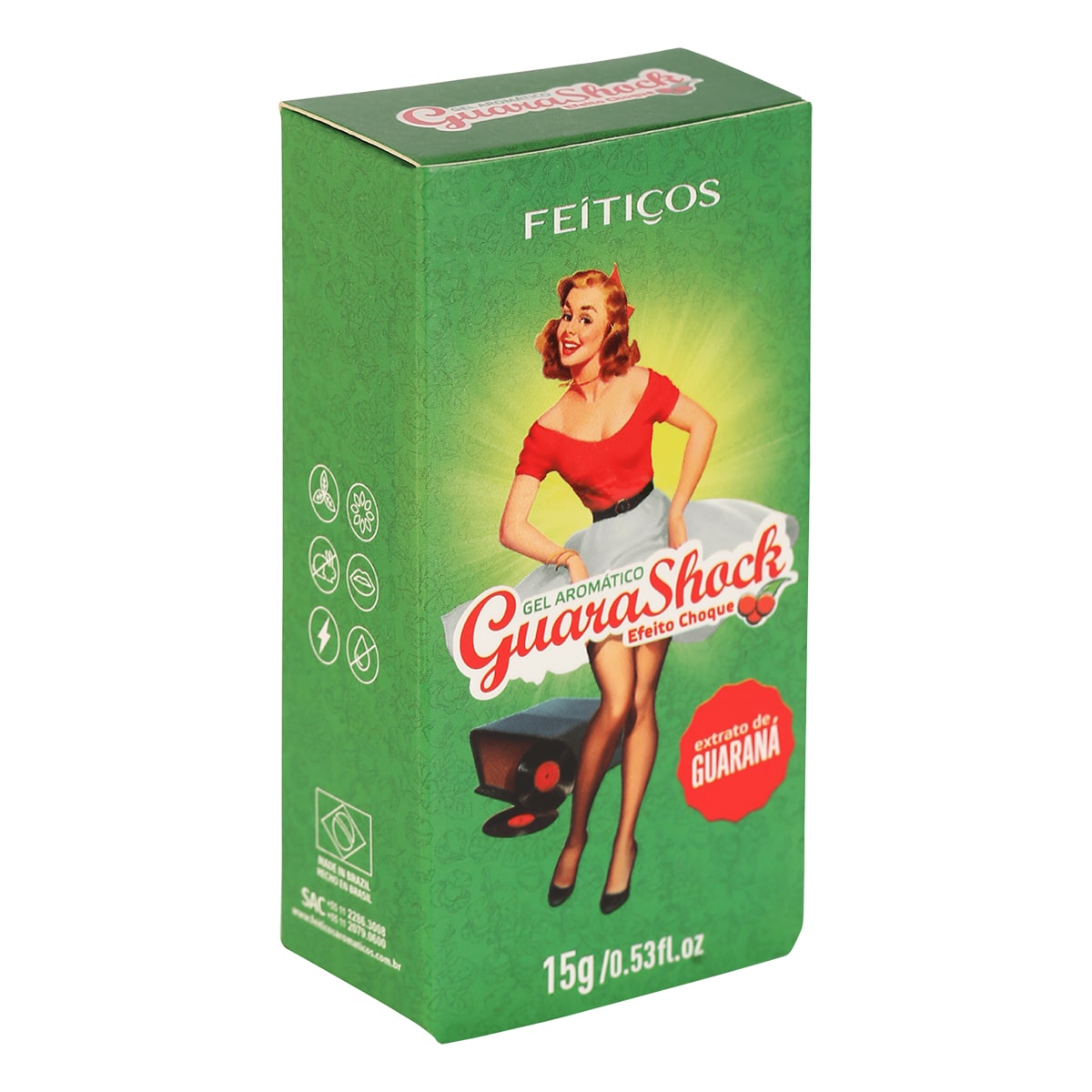 GUARA SHOCK - EXCITANTE, VIBRADOR GEL - Imagem 3