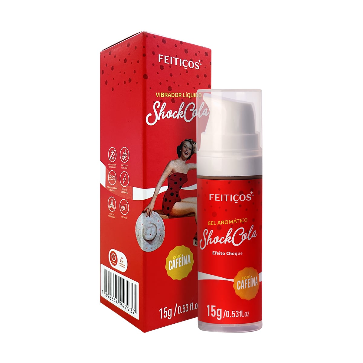 SHOCK COLA – EXCITANTE, VIBRADOR EM GEL
