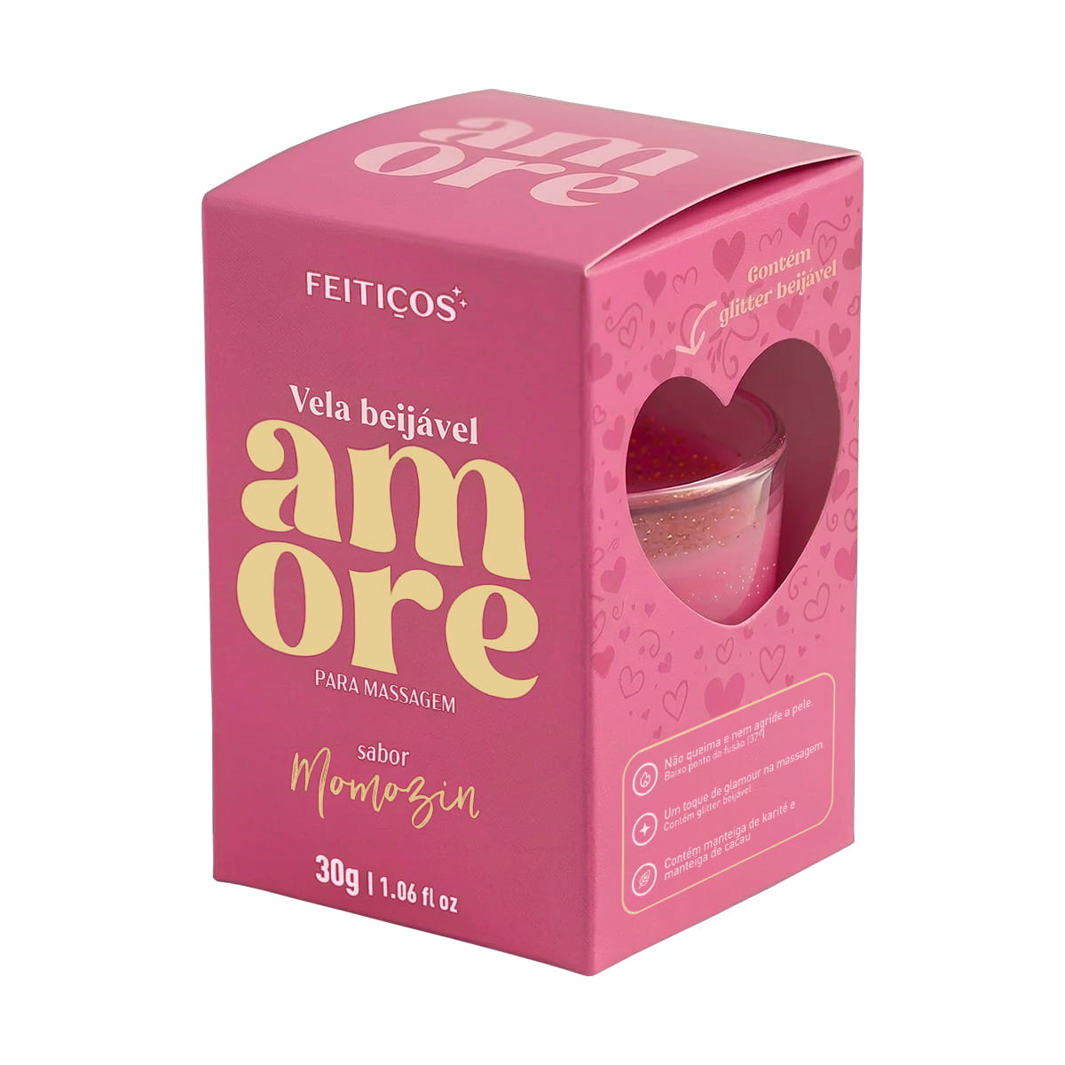 Vela Beijável Amore Momozin